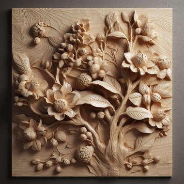 Patterns and decorations st Japonica 2 3d model